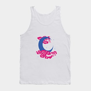 Japanese Clouds Tank Top